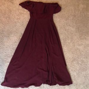 Altar’d State Off Shoulder Maxi Dress